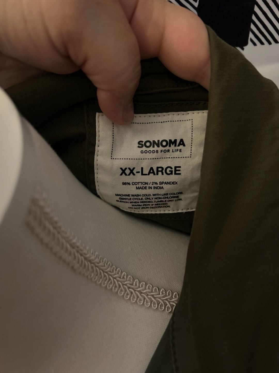 Sonoma Olive Green Utility Jacket 12