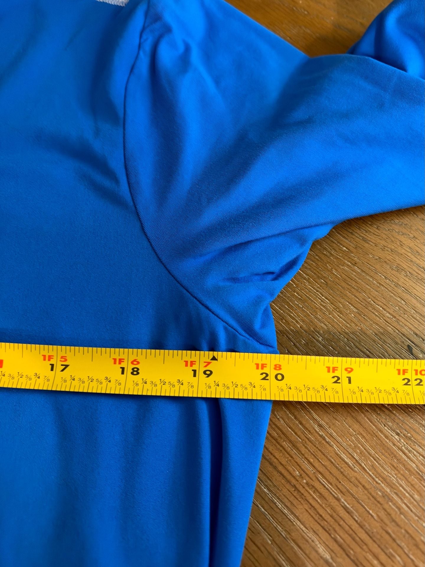 Athleta Long Sleeve Athletic Top Size XL Blue 7