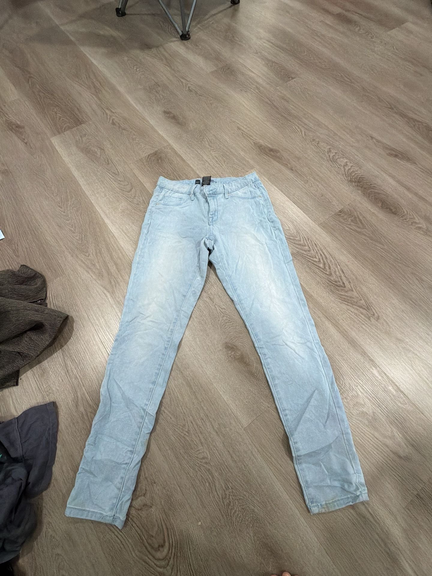 Mossimo Denim Legging Size 8 Light Wash 2