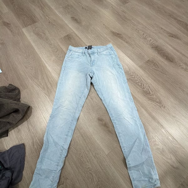 Mossimo Denim Legging Size 8 Light Wash