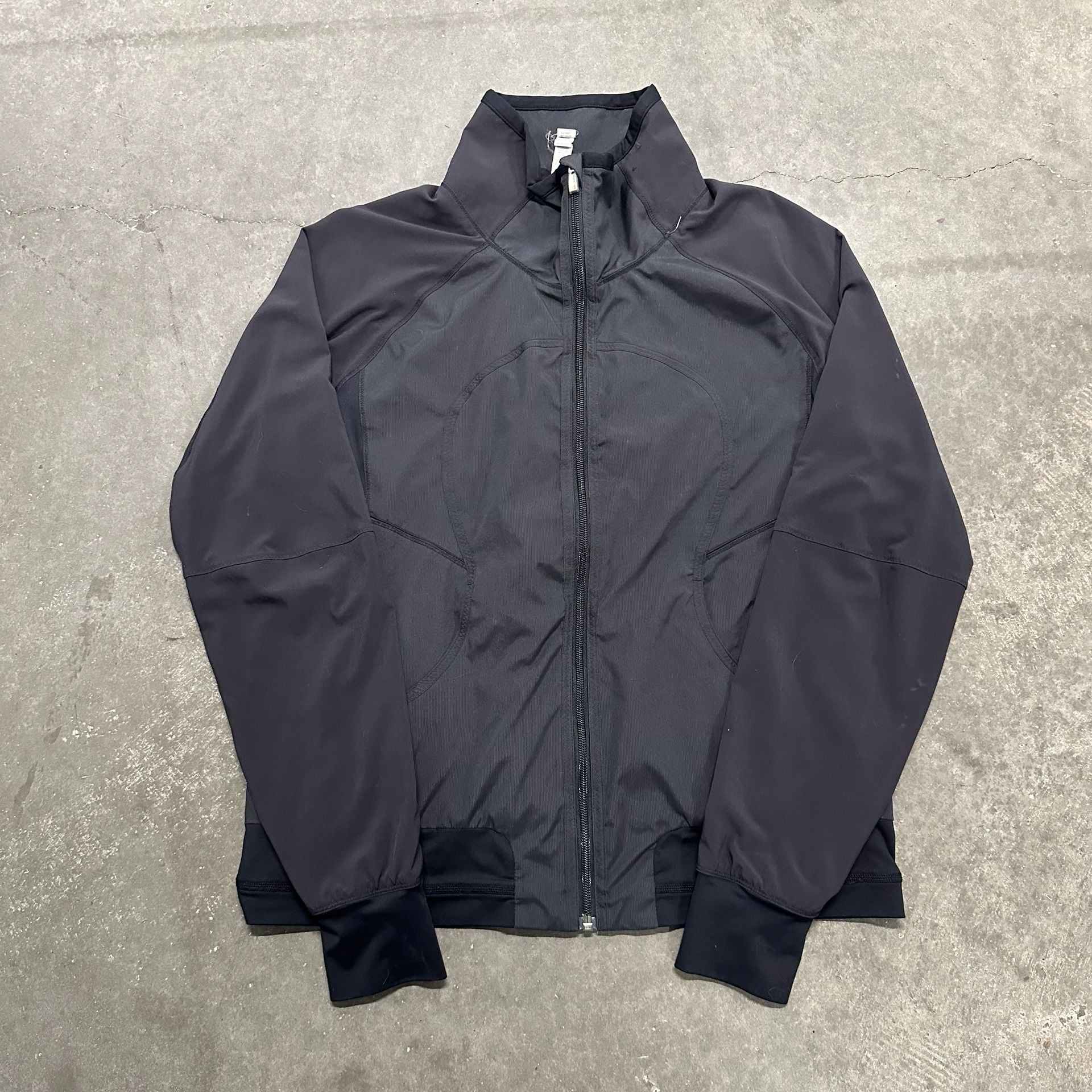 Lululemon Athletica Jacket Size 10 Full Zip Running Yoga Athletic Stretch 2