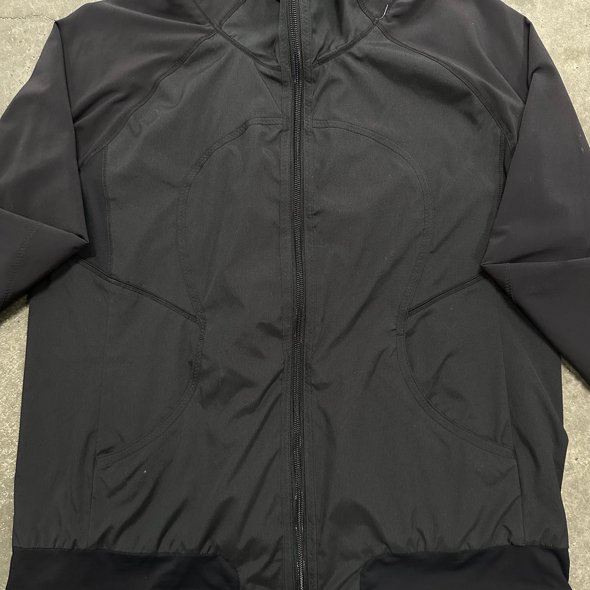 Lululemon Athletica Jacket Size 10 Full Zip Running Yoga Athletic Stretch 6