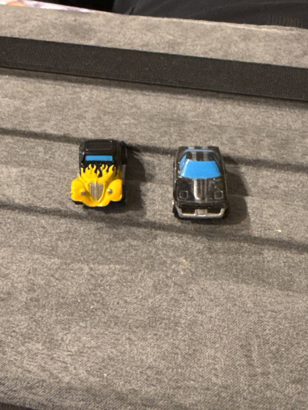 Micro Machines Vintage Chevy Corvette Toy Car Black And Silver 2