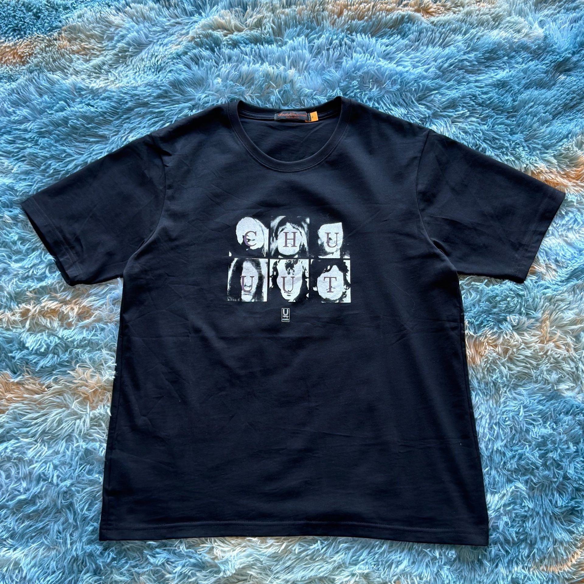 Undercoverism Chuuut Graphic T-Shirt Size 2 Black 2