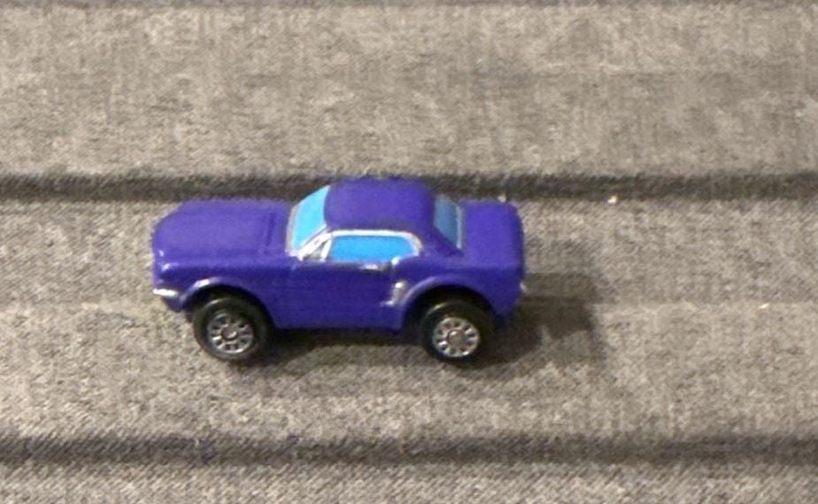 Micro Machines 1964 Ford Mustang Purple Toy Car 1