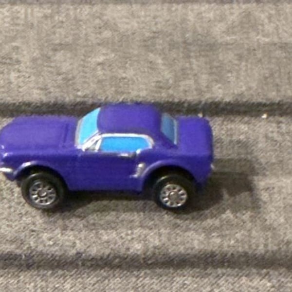 Micro Machines 1964 Ford Mustang Purple Toy Car