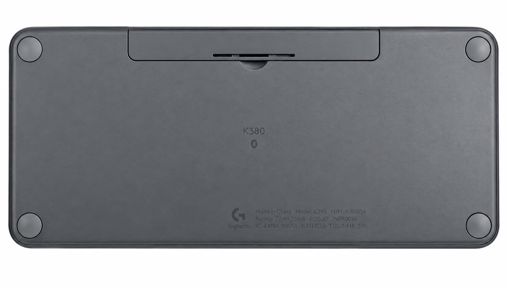 Logitech K380 Multi-Device Bluetooth Keyboard Dark Gray 2