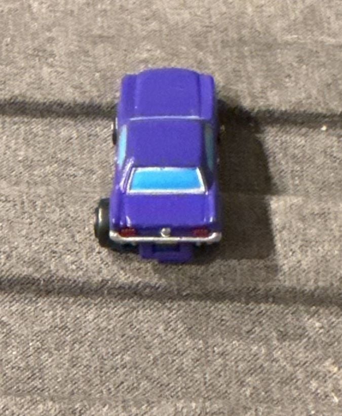 Micro Machines 1964 Ford Mustang Purple Toy Car 4