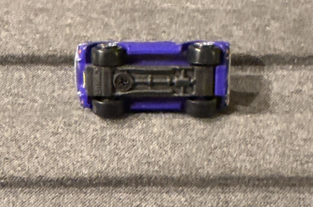 Micro Machines 1964 Ford Mustang Purple Toy Car 5