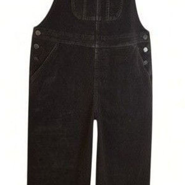 Cabelas Corduroy Overalls Size M Reg Dark Brown