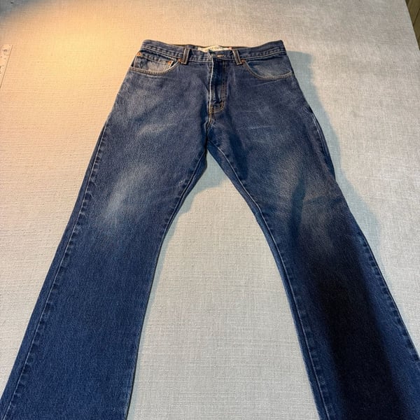 Levi's 517 Boot Cut Jeans W32 L30 Blue Denim