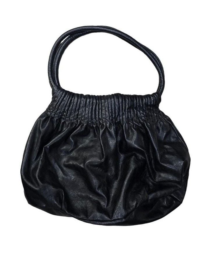 AE American Eagle Black Leather Handbag 2