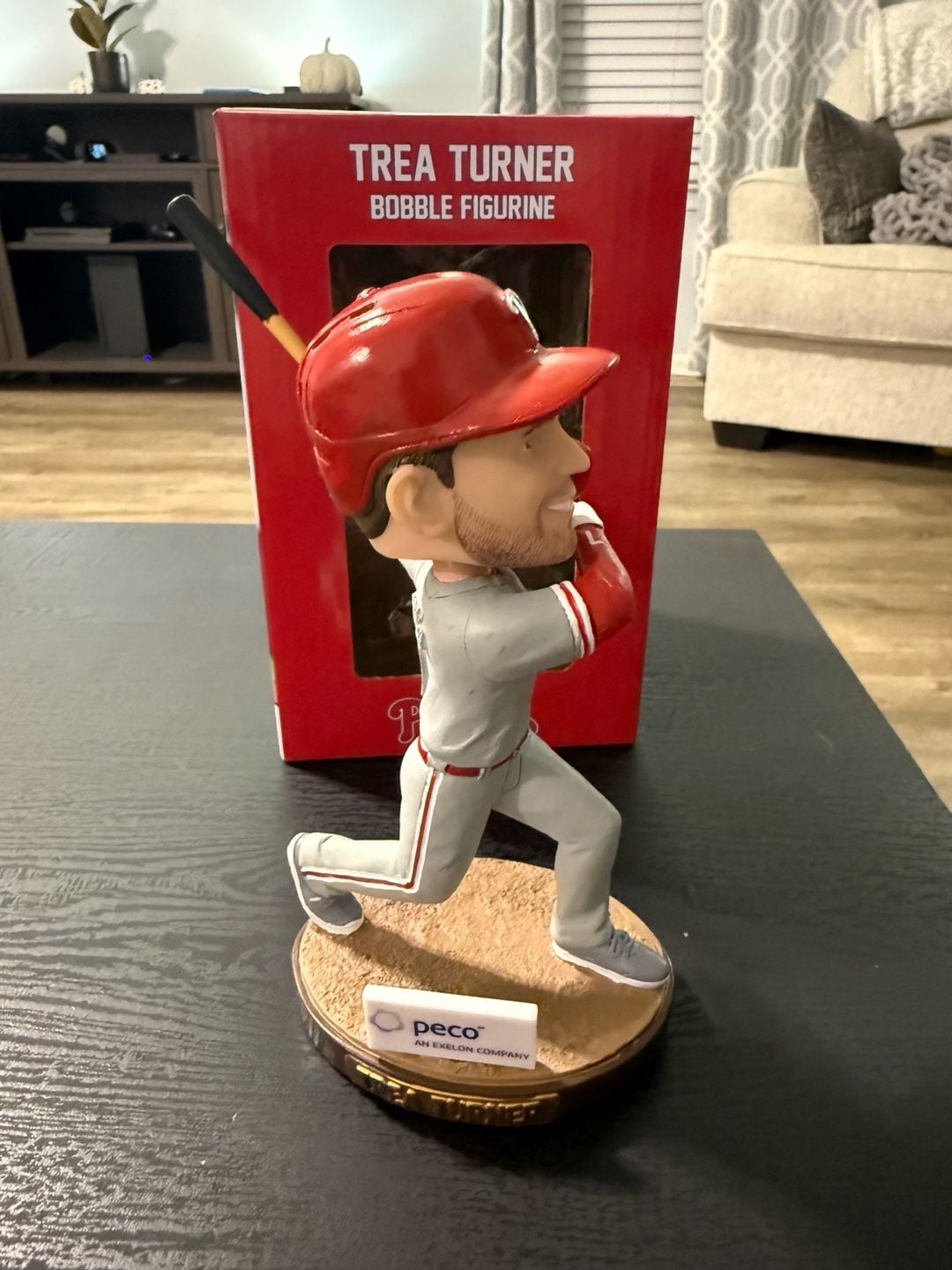 Philadelphia Phillies Trea Turner Bobble Figurine 1