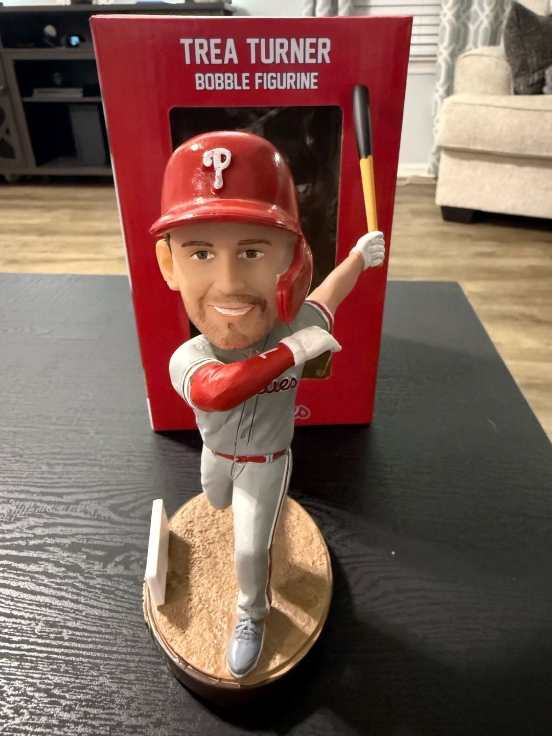 Philadelphia Phillies Trea Turner Bobble Figurine 2