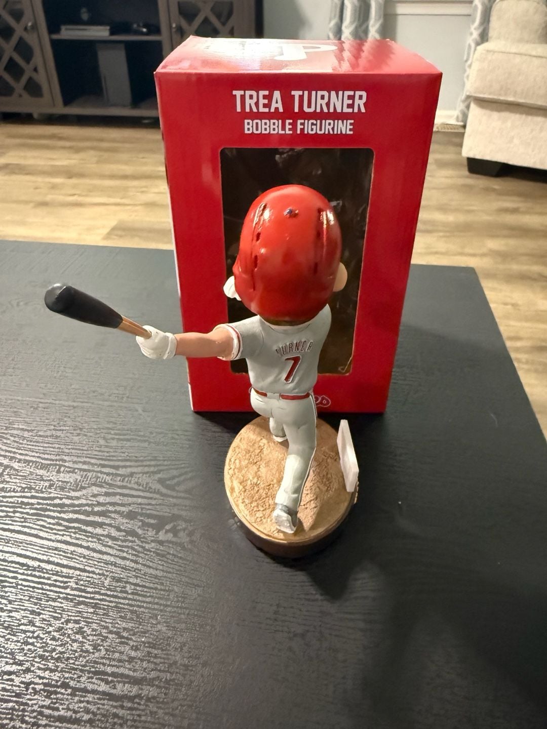 Philadelphia Phillies Trea Turner Bobble Figurine 4