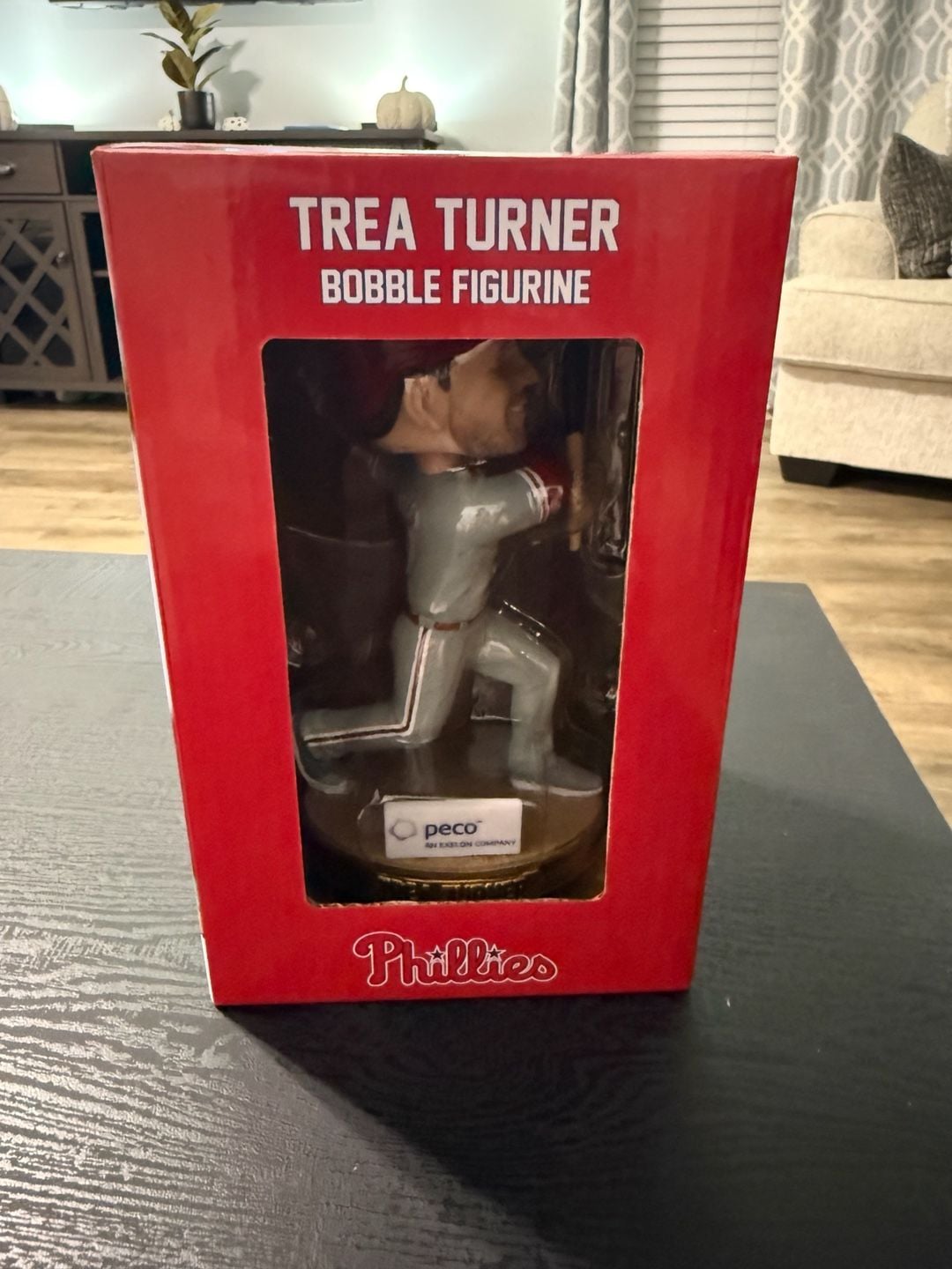 Philadelphia Phillies Trea Turner Bobble Figurine 5