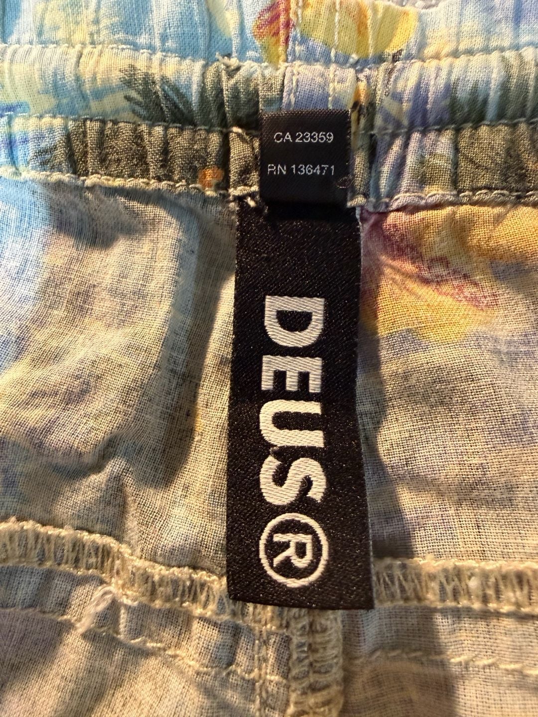 Deus Ex Machina Board Shorts Multi Tropical Floral Print 7