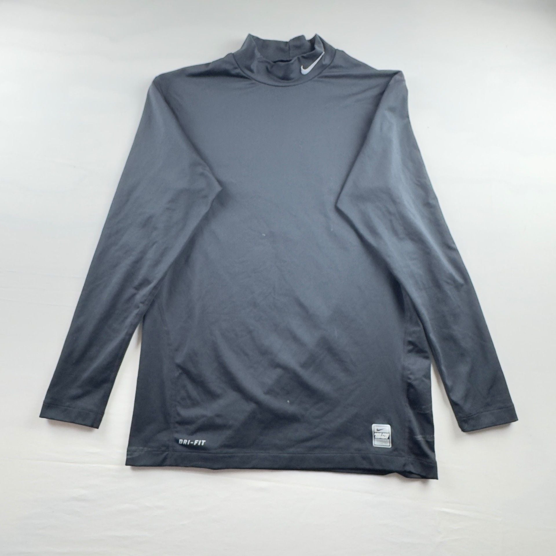 Nike Pro Combat Dri-FIT Long Sleeve Mock Neck Shirt 2