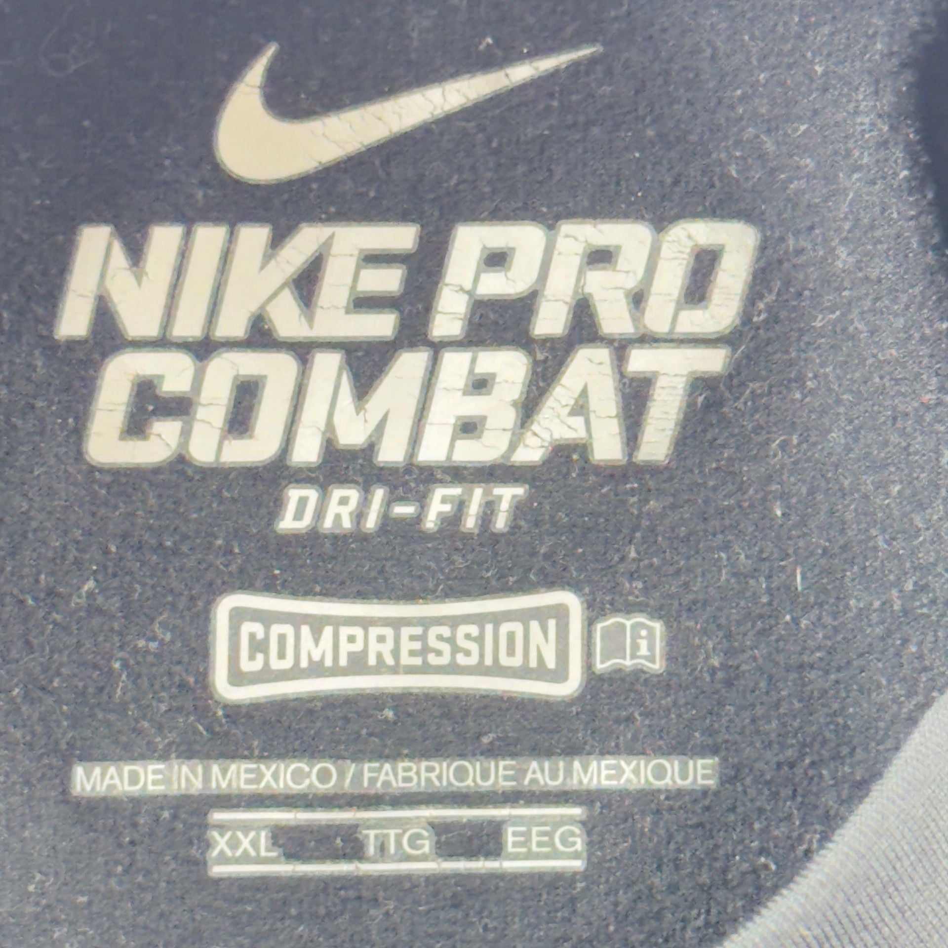 Nike Pro Combat Dri-FIT Long Sleeve Mock Neck Shirt 3