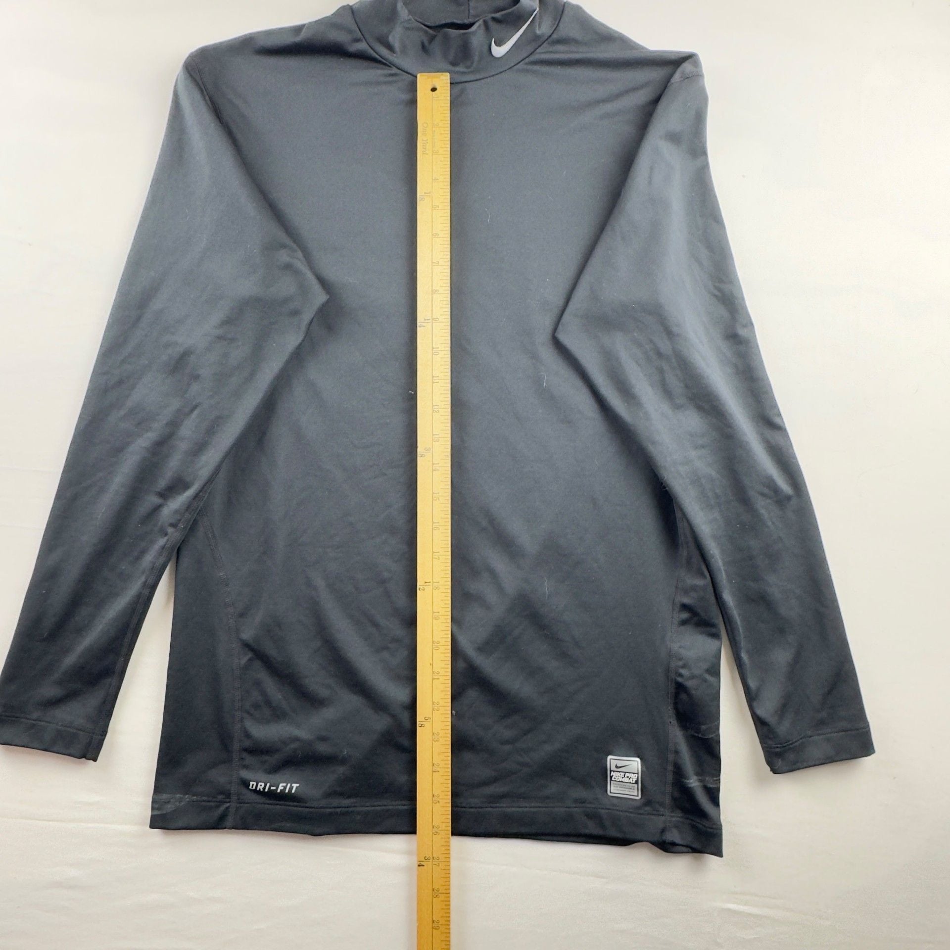 Nike Pro Combat Dri-FIT Long Sleeve Mock Neck Shirt 4