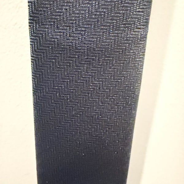 Primark Black Geometric Pattern Neck Tie