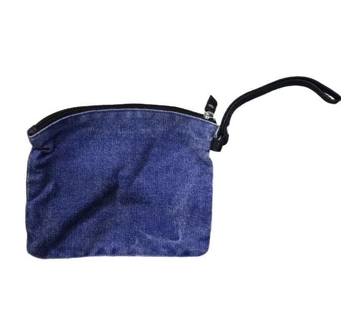 Elephant Print Canvas Zipper Pouch 3