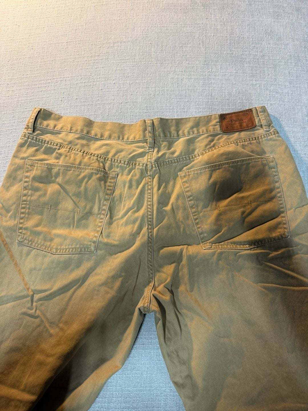 Polo Ralph Lauren Pants Size 40/32 Tan Cotton Chinos 7
