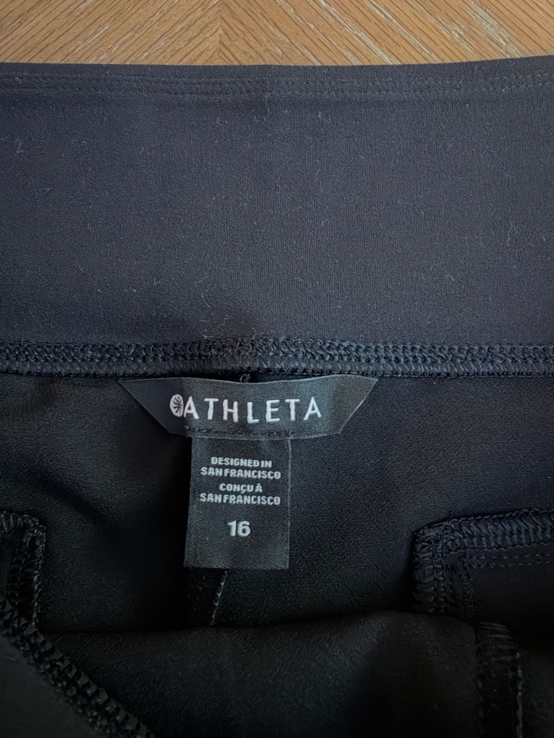 Athleta Brooklyn Ankle Pants Size 16 Black 6