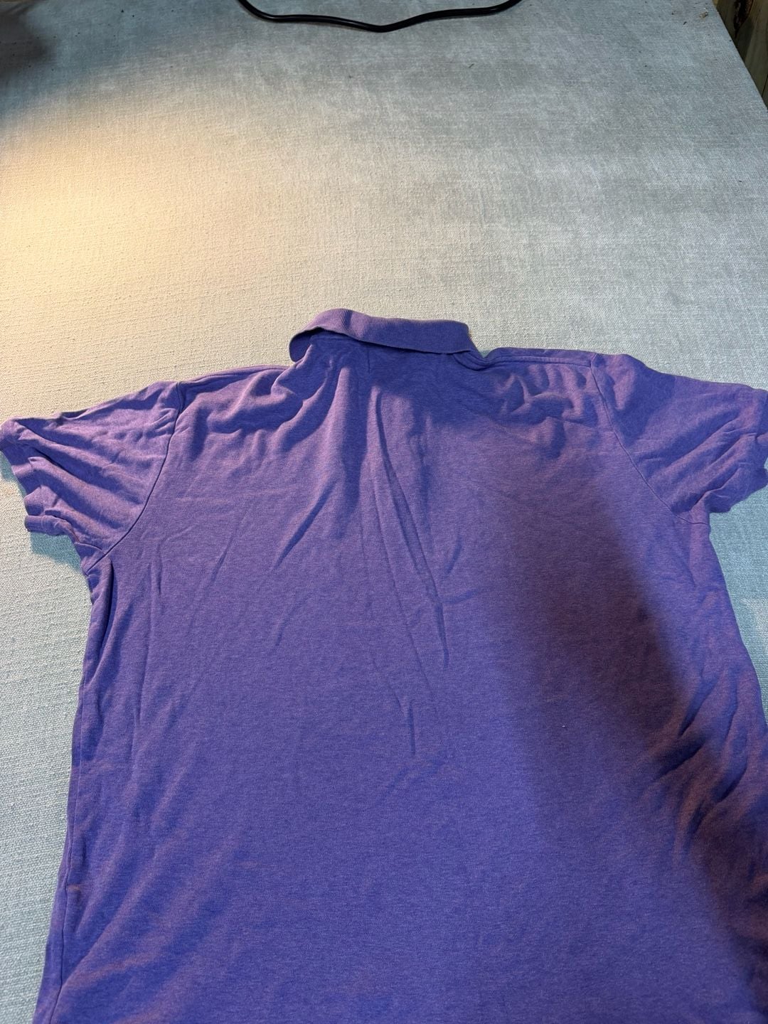 Polo Ralph Lauren Polo Shirt Size L Purple Cotton 8