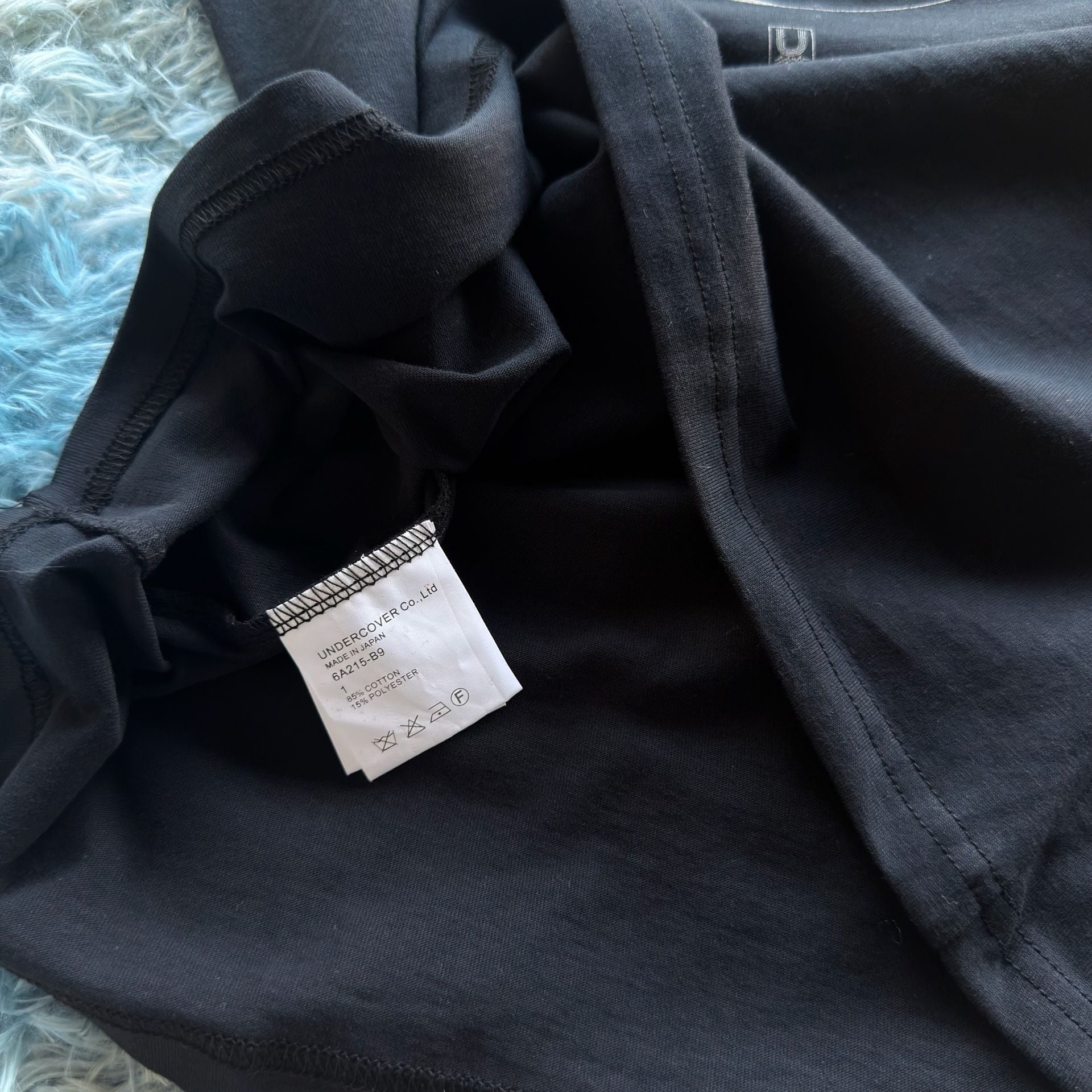 Undercover Chuuut T-Shirt Size 1 Black SS06 Archive 6