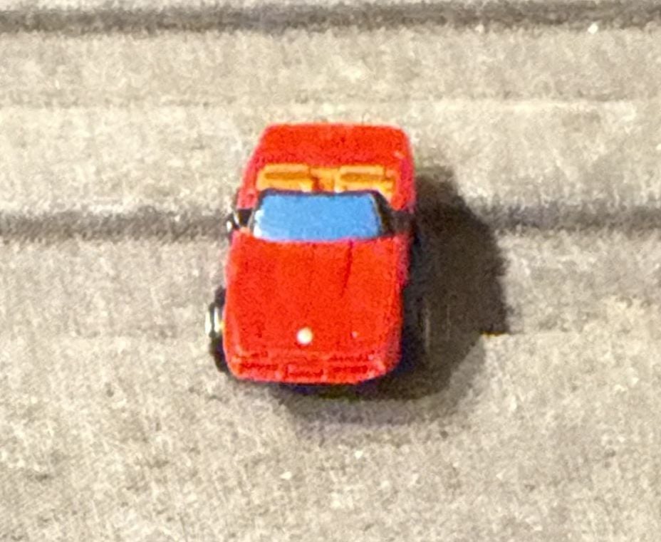 Micro Machines Ferrari Daytona Spyder Red Convertible Toy Car 2