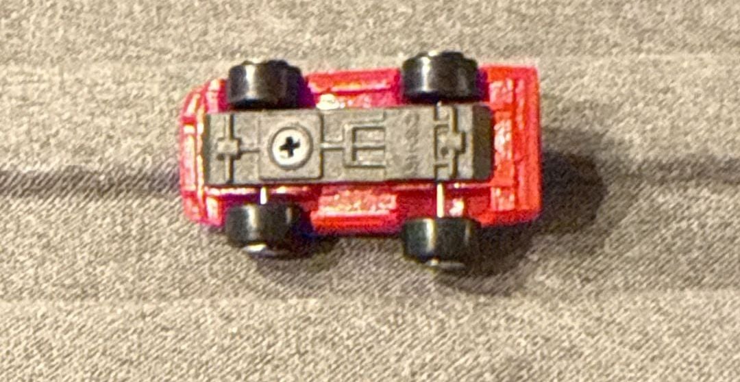 Micro Machines Ferrari Daytona Spyder Red Convertible Toy Car 6