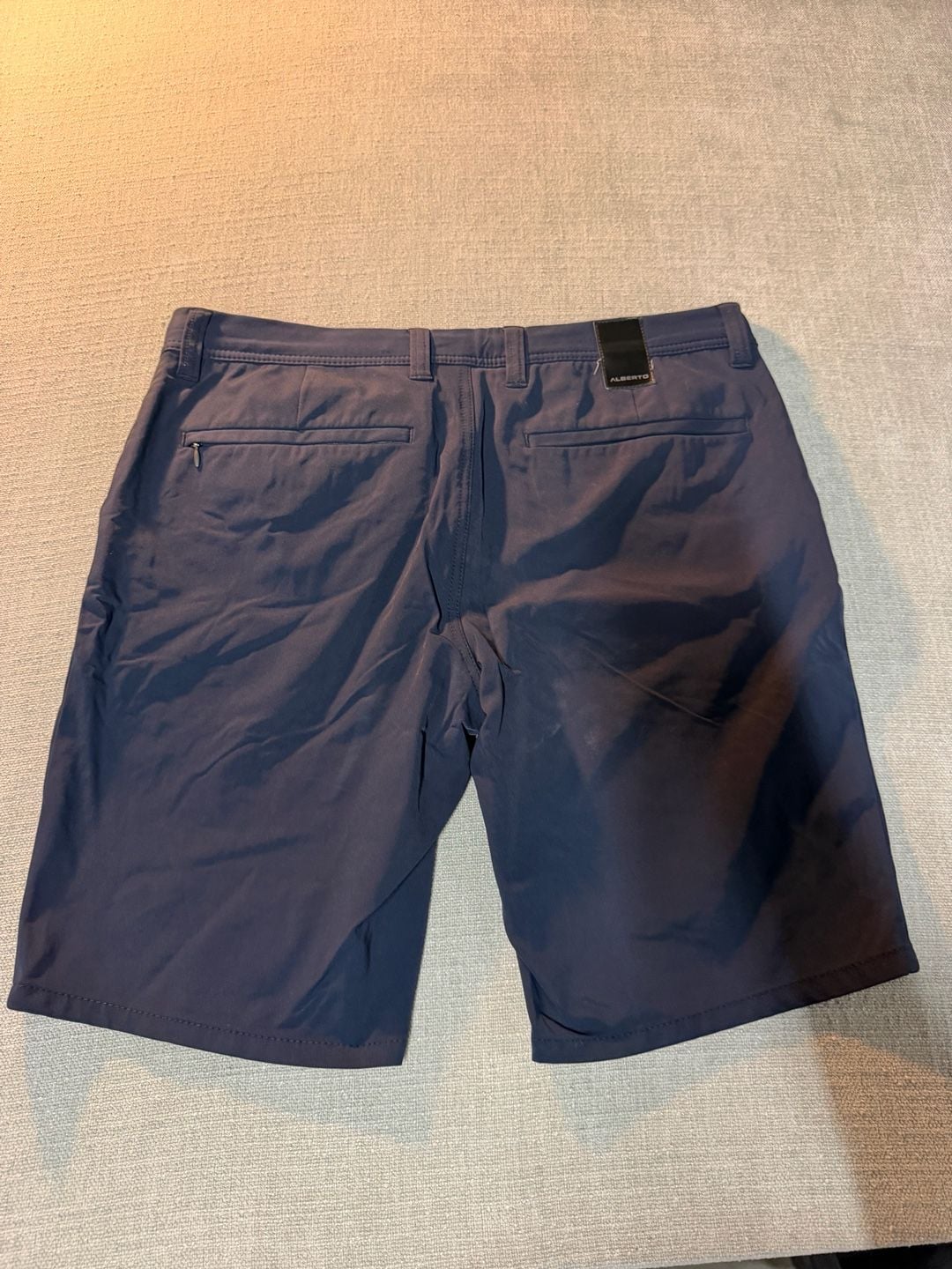 Alberto Golf Shorts Master 3XDRY Cooler Navy Blue 11