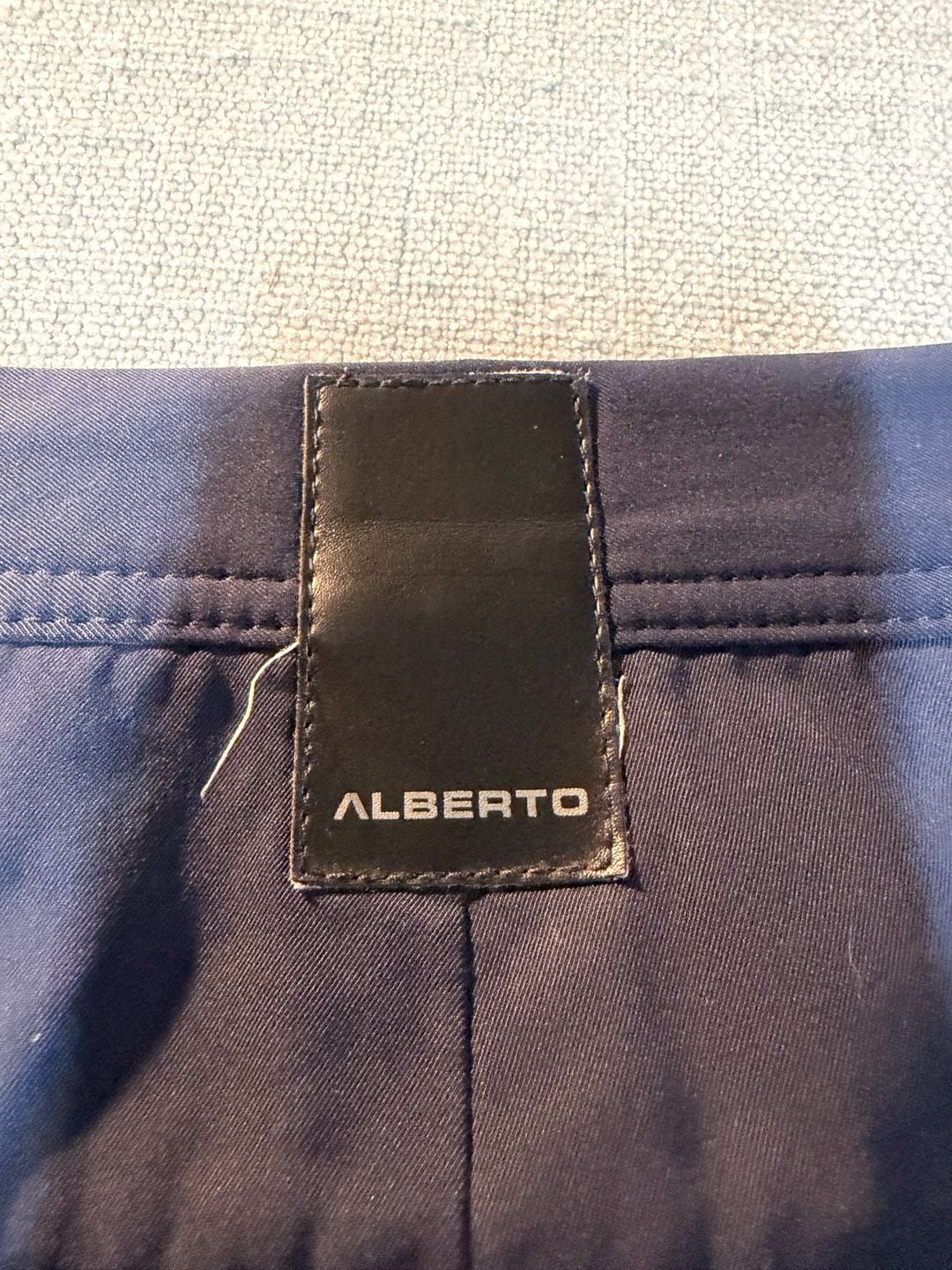 Alberto Golf Shorts Master 3XDRY Cooler Navy Blue 12