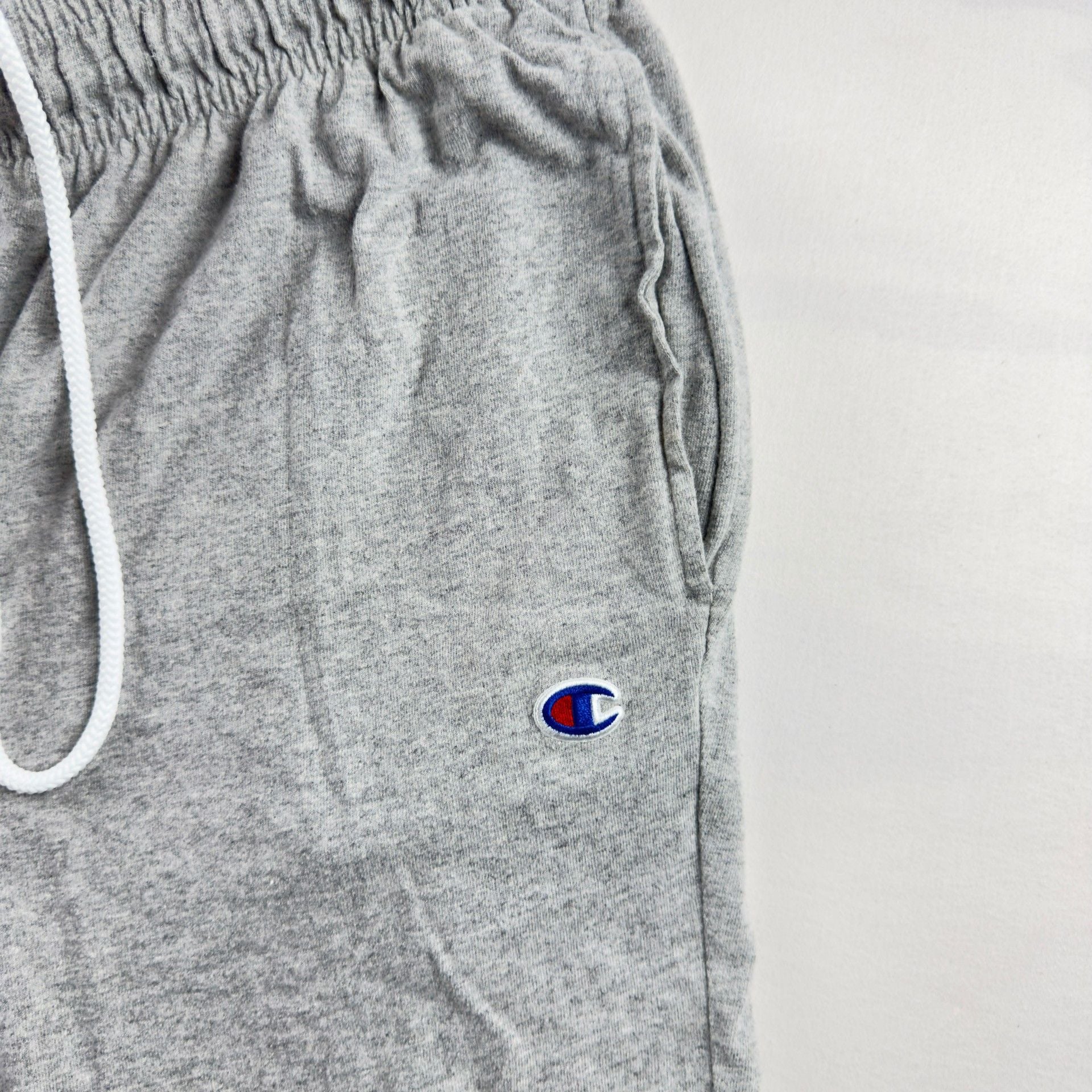 Champion Jersey Jogger Sweatpants Gray 8
