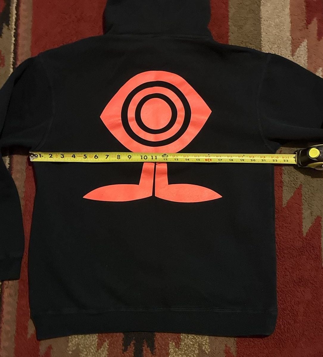 Insomniac Hoodie Size L Black Graphic Pullover 7