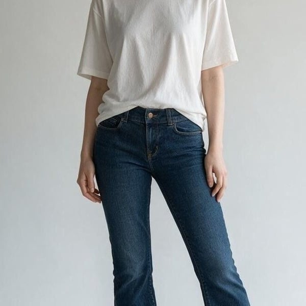 J Brand Lovestory Flare Jeans Size 27 Miner Wash