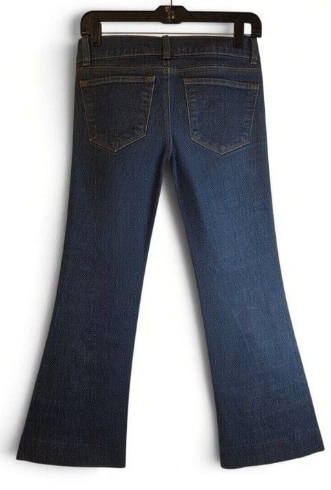 J Brand Lovestory Flare Jeans Size 27 Miner Wash 4