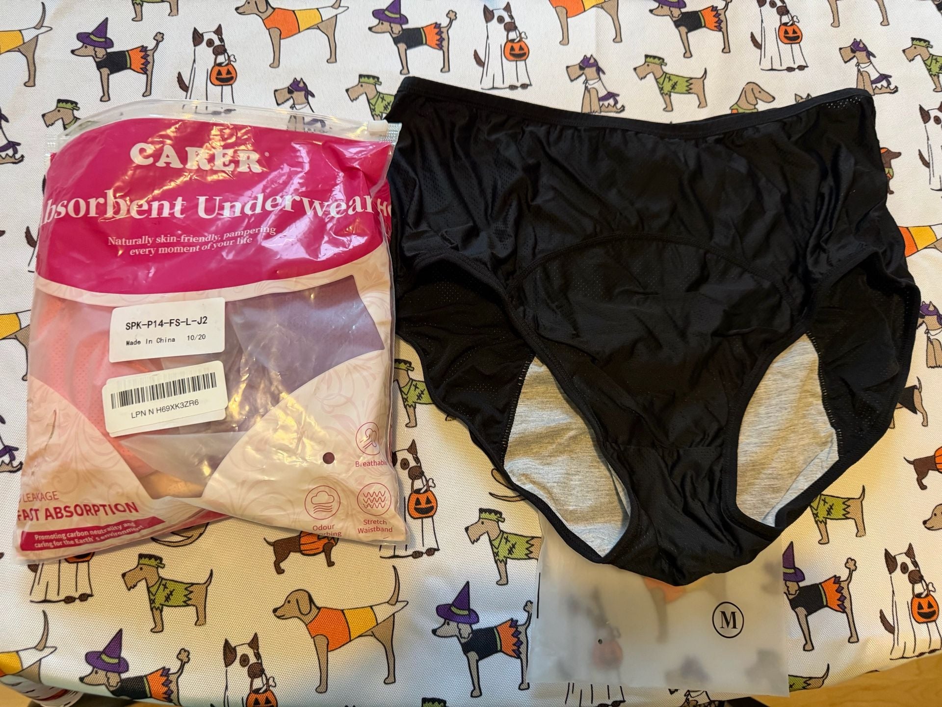BRAND NEW ABSORBANT UNDIES/PERIOD UNDIES. Size M Leakproof Period Panties Multi-Pack 1