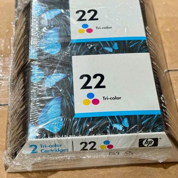 Hp 22 Tri-Color Original Ink Cartridge 2-Pack