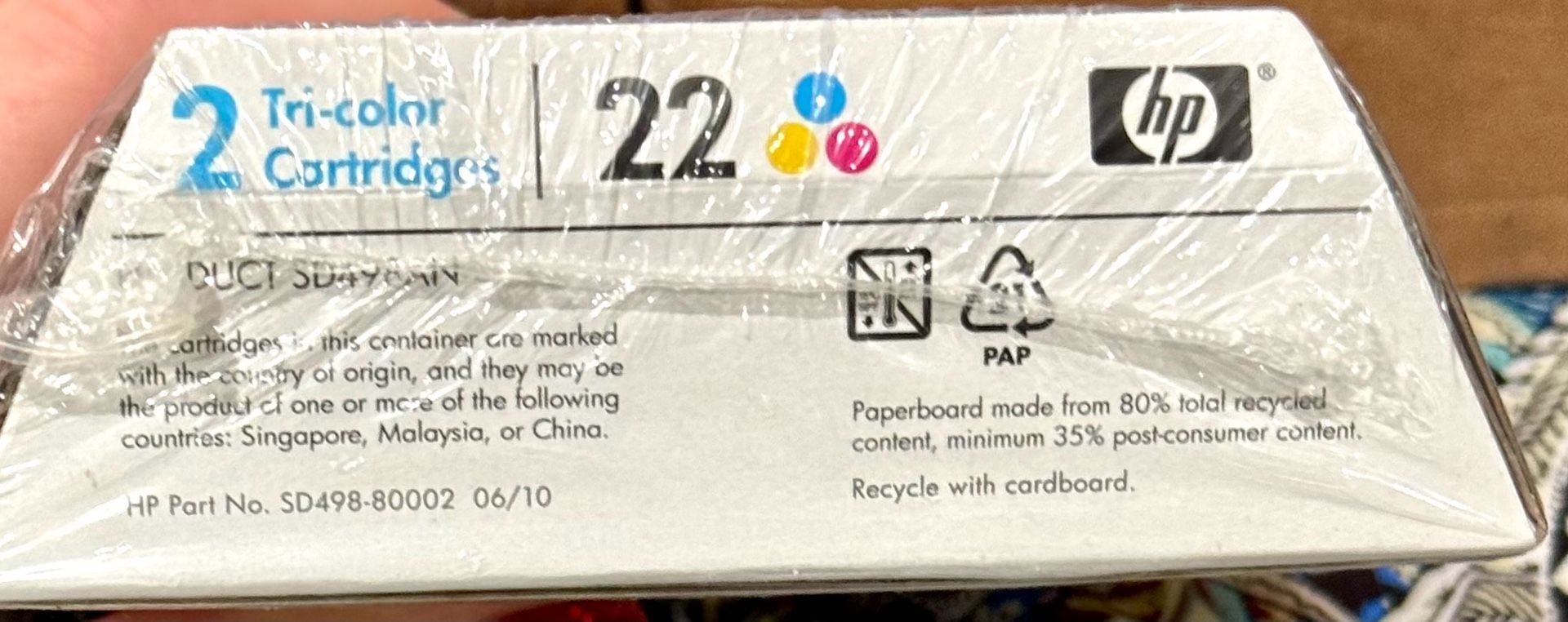Hp 22 Tri-Color Original Ink Cartridge 2-Pack 6