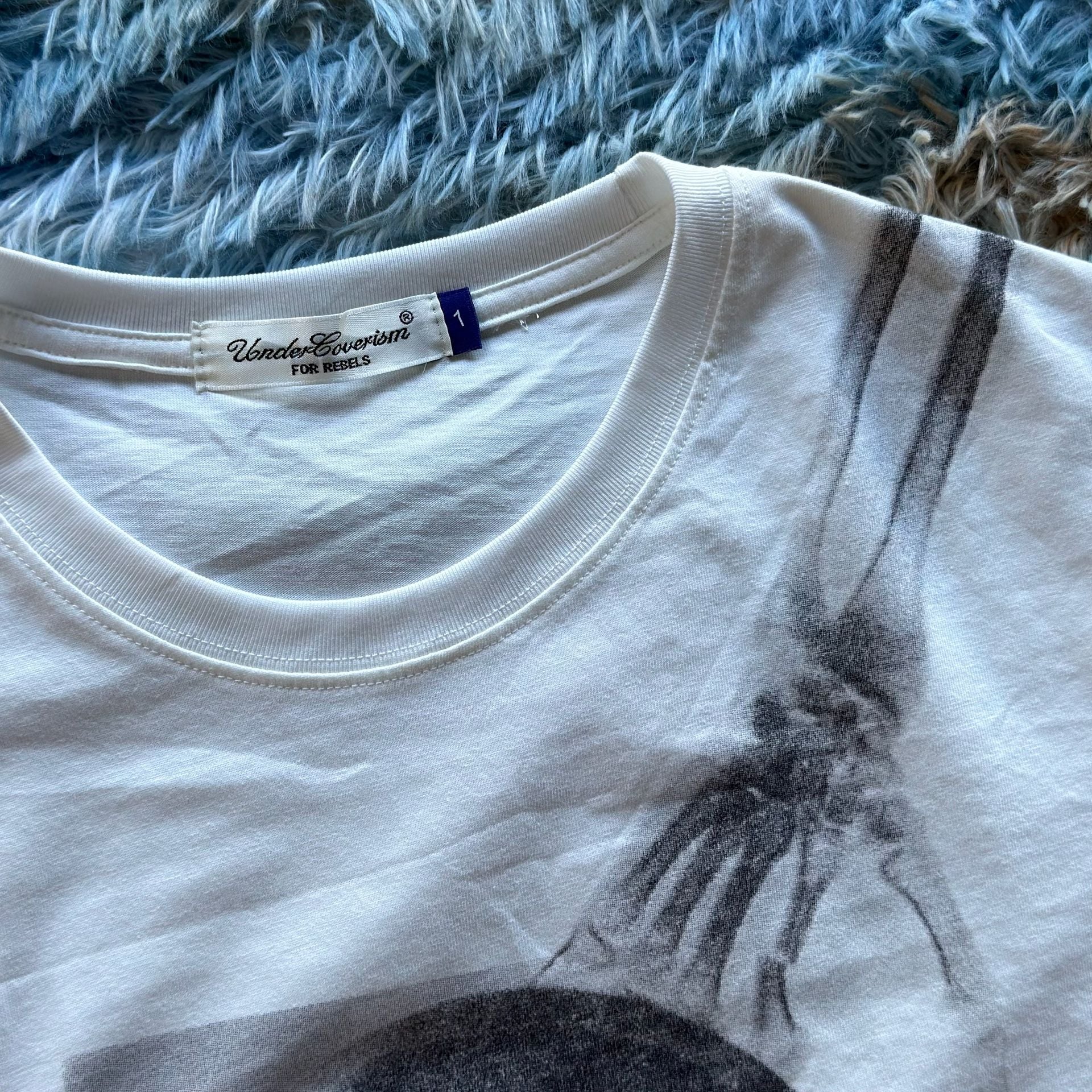 Undercover Silence Graphic T-Shirt Size 1 White Less But Better 4