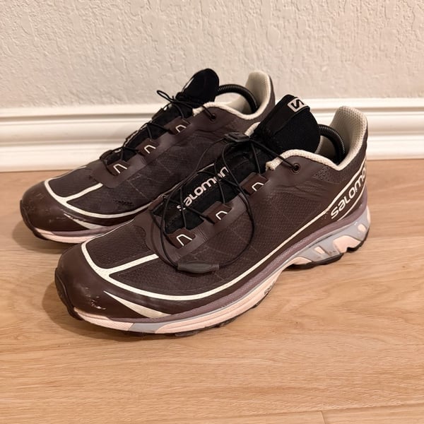 Salomon XT-6 FT Shale Chocolate Plum Brown Sneakers