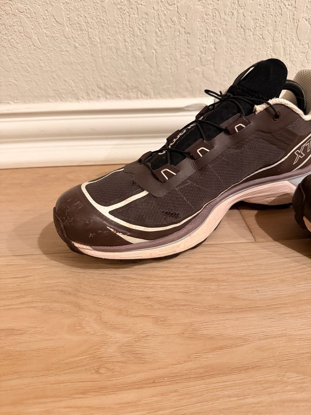 Salomon XT-6 FT Shale Chocolate Plum Brown Sneakers 4