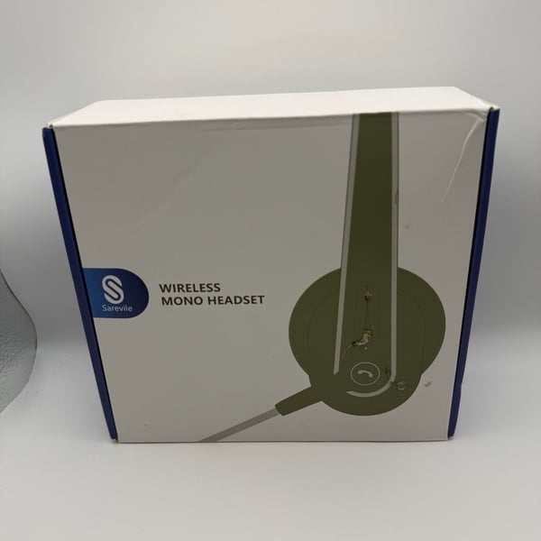 Sarevile Wireless Mono Headset Black
