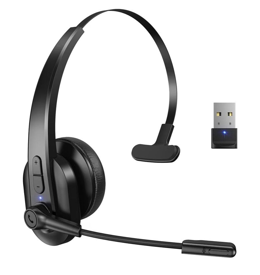 Sarevile Wireless Mono Headset Black 3