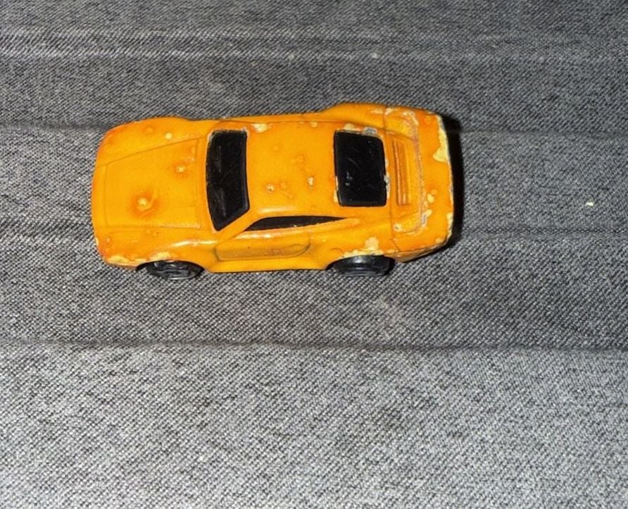 Hot Wheels Porsche 959 Micro Racer Orange Diecast Toy Car 5