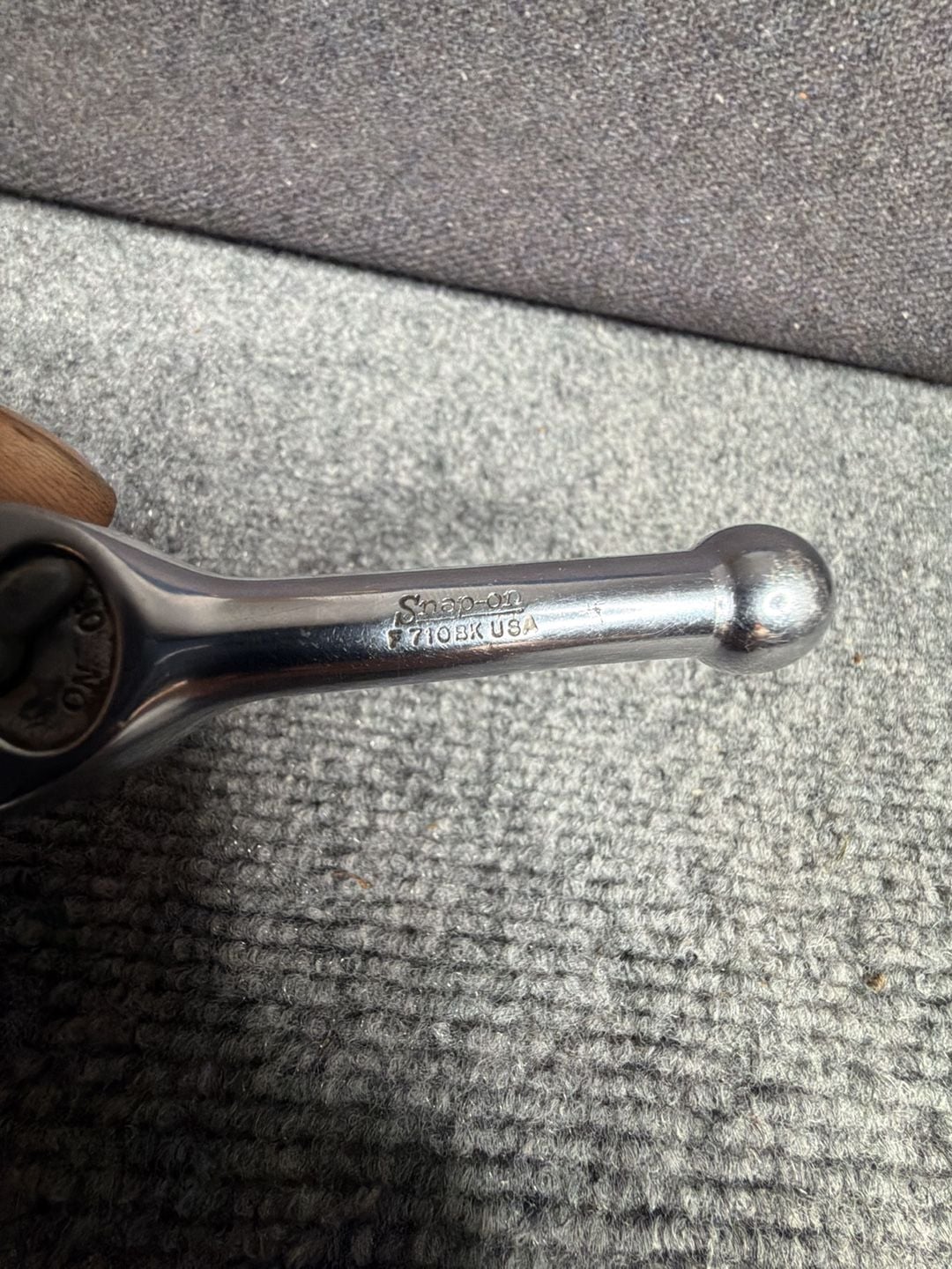 Snap-on F710BK USA Stubby Ratchet 2