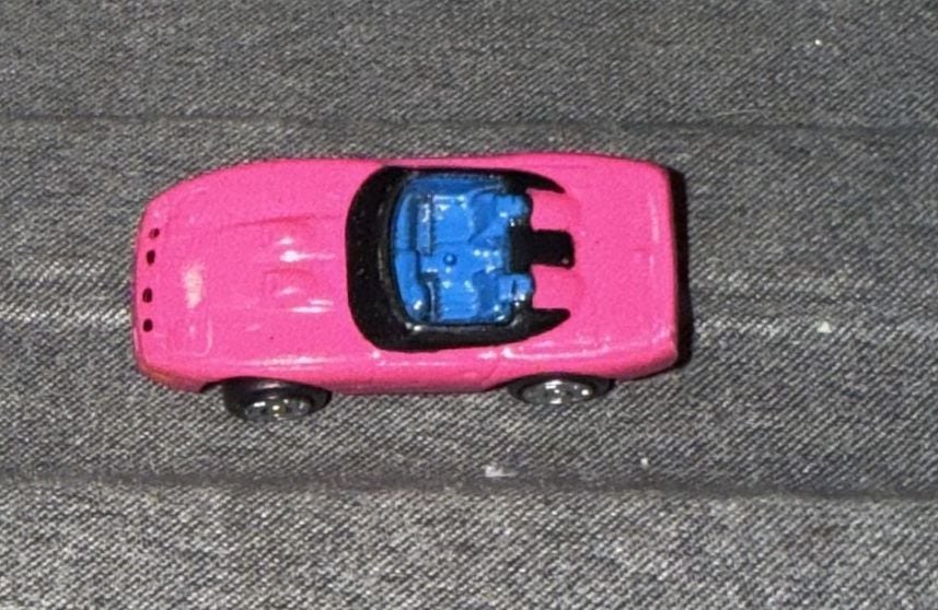 Micro Machines Callaway Chevy Corvette CR-1 Pink Convertible 4