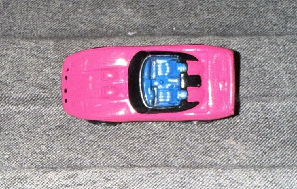 Micro Machines Callaway Chevy Corvette CR-1 Pink Convertible 7